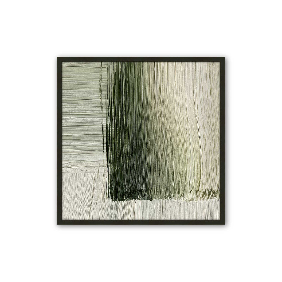 [Color:Satin Black], Picture of art in a Satin Black frame