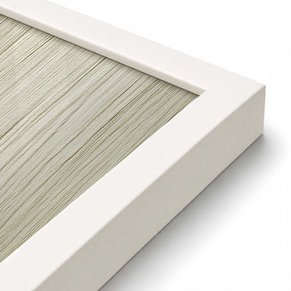 [Color:Opaque White], Picture of art in a Opaque White frame at an angle