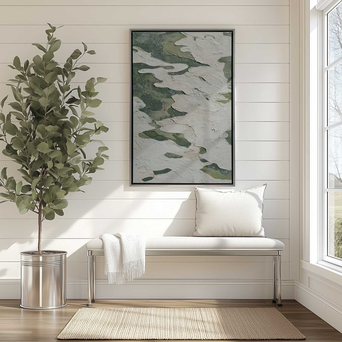 Picture of art in a room