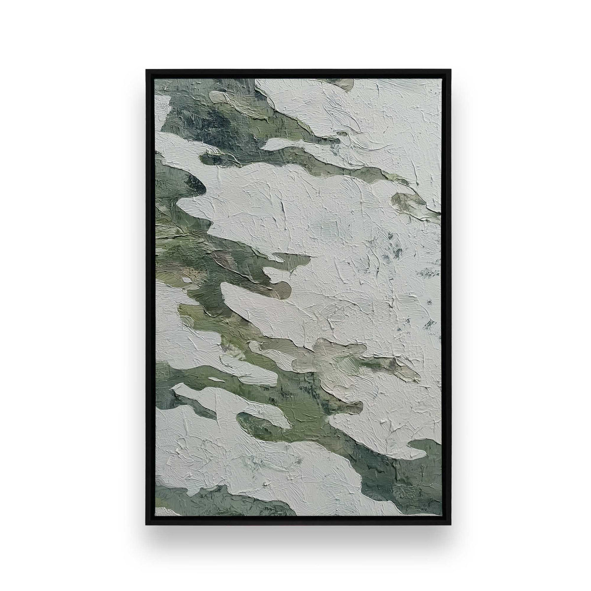 [Color:Satin Black], Picture of art in a Satin Black frame