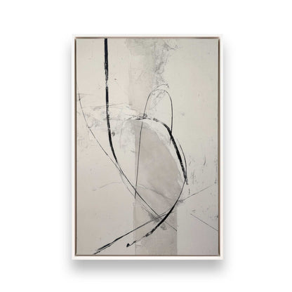 [Color:Opaque White], Picture of art in a White frame