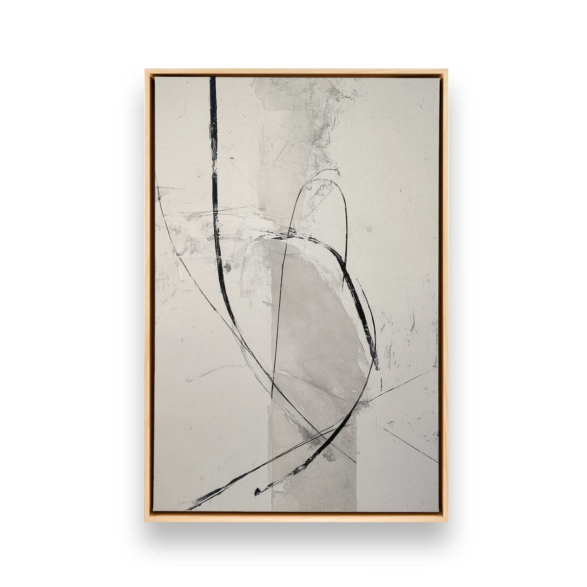 [Color:American Maple], Picture of art in a American Maple frame