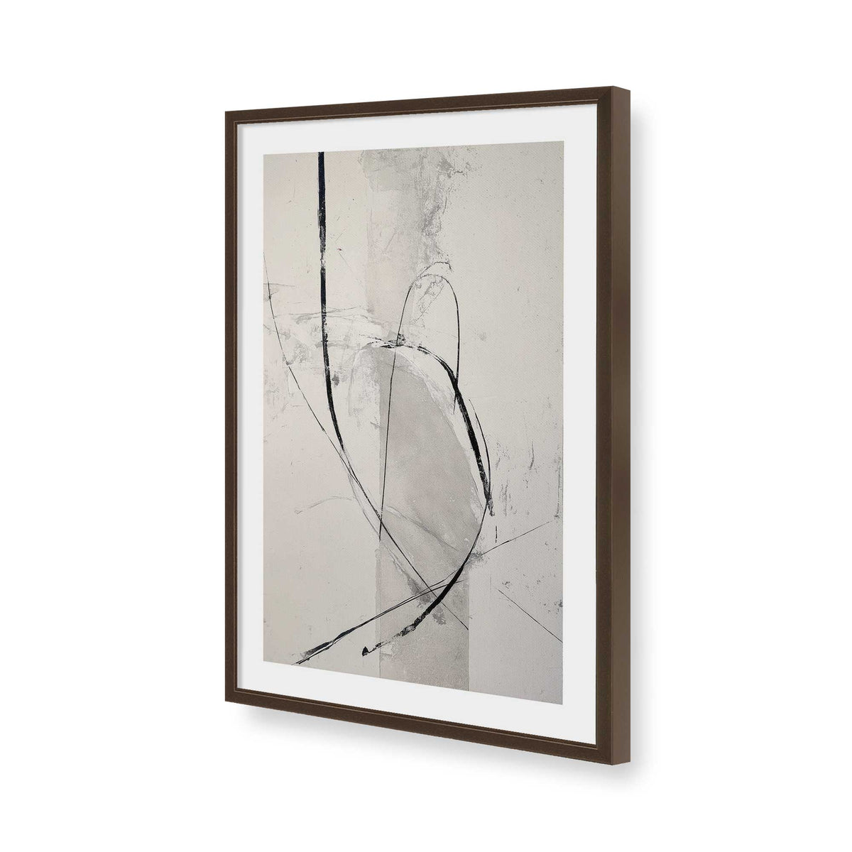 [Color:Belvinder Brown], Picture of art in a Belvinder Brown frame of the corner