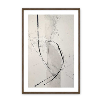 [Color:Walnut], Picture of art in a Walnut frame