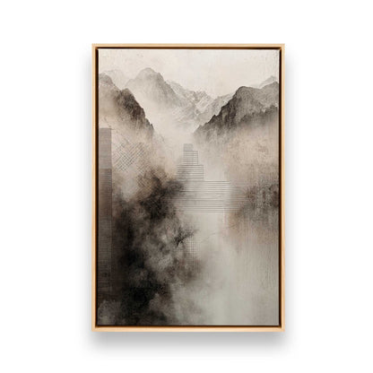 [Color:American Maple], Picture of art in an American Maple frame