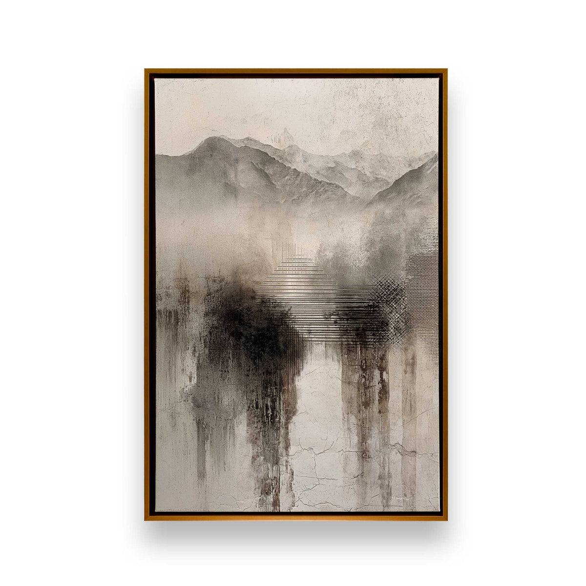 [Color:Polished Gold], Picture of art in a Polished Gold frame