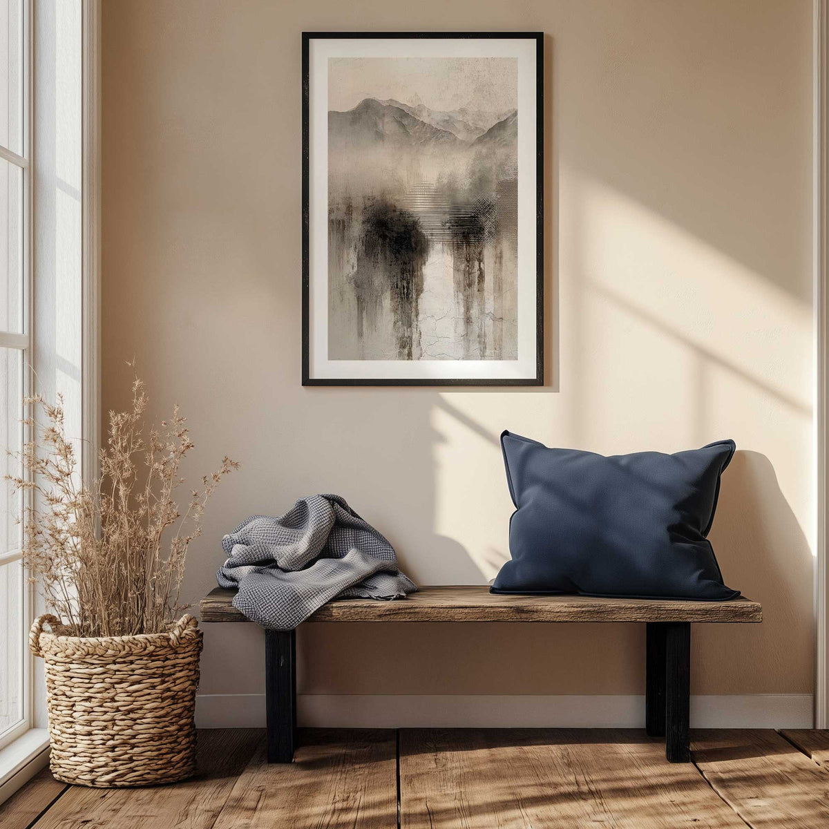 Picture of art in a room