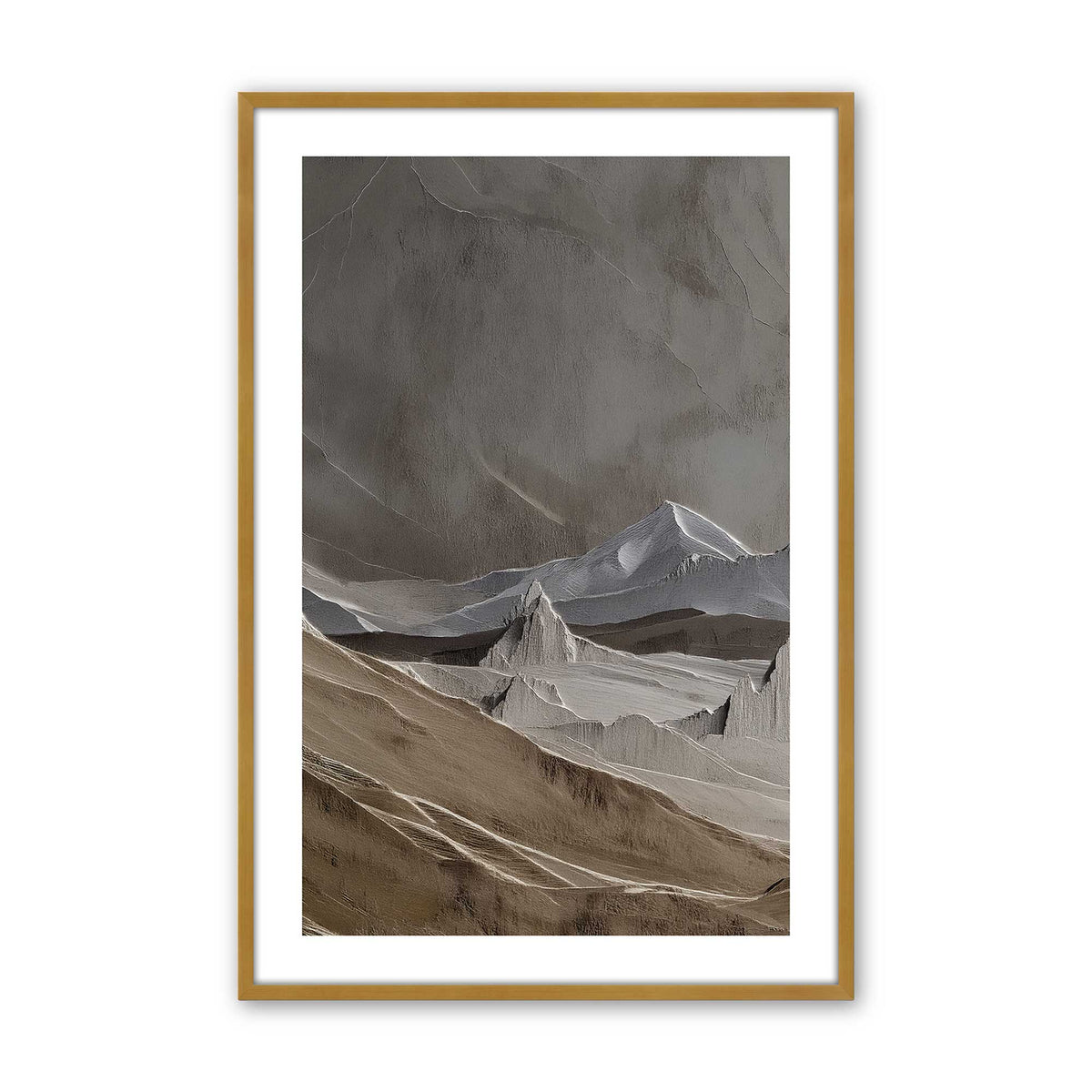 [Color:Polished Gold], Picture of art in a Polished Gold frame