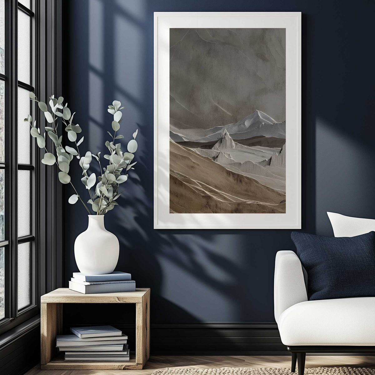 Picture of art in a room