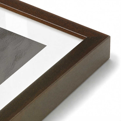 [Color:Belvinder Brown], Picture of art in a Belvinder Brown frame at an angle