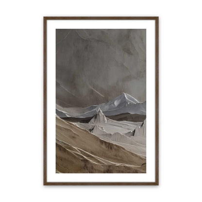 [Color:Walnut], Picture of art in a Walnut frame
