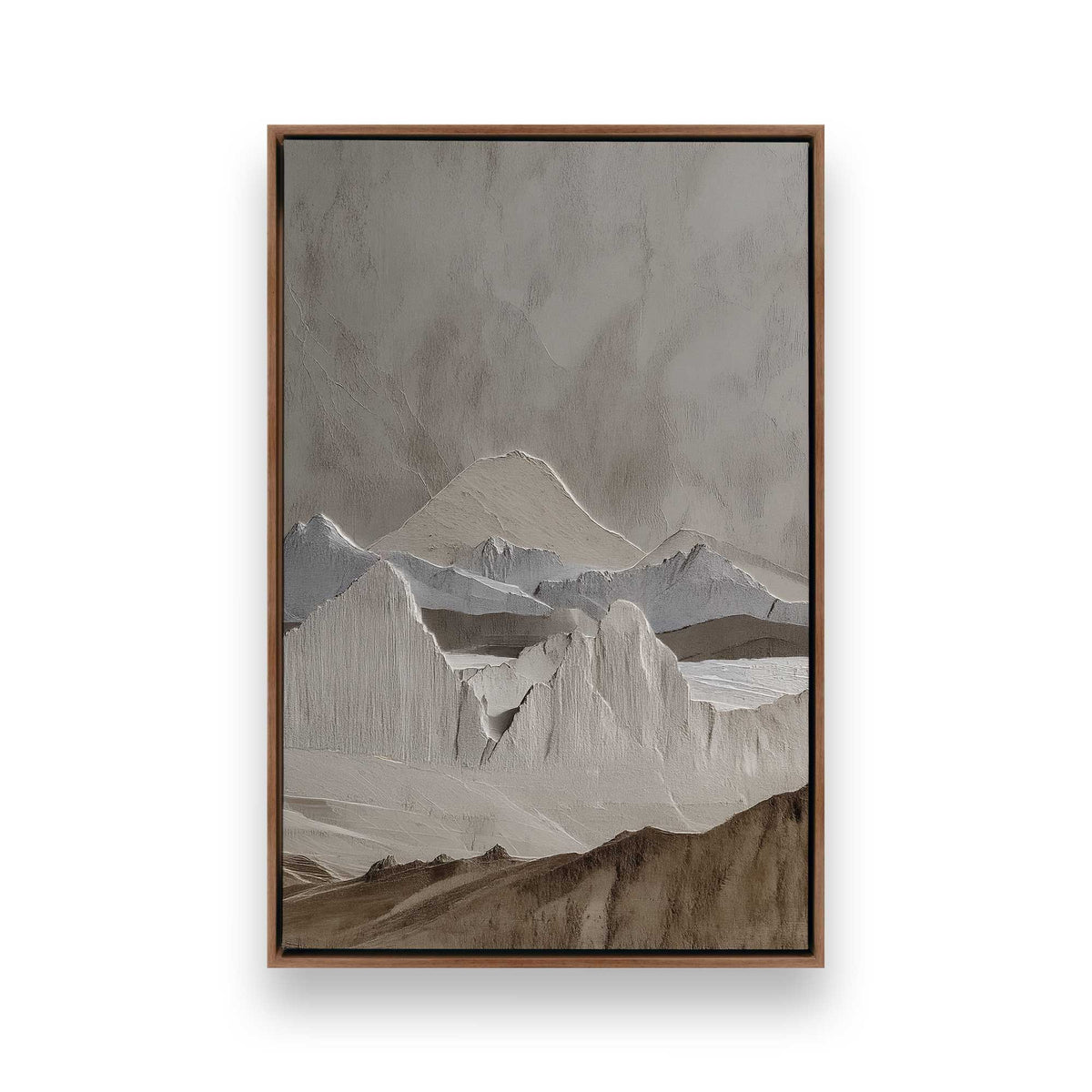 [Color:Walnut], Picture of art in a Walnut frame