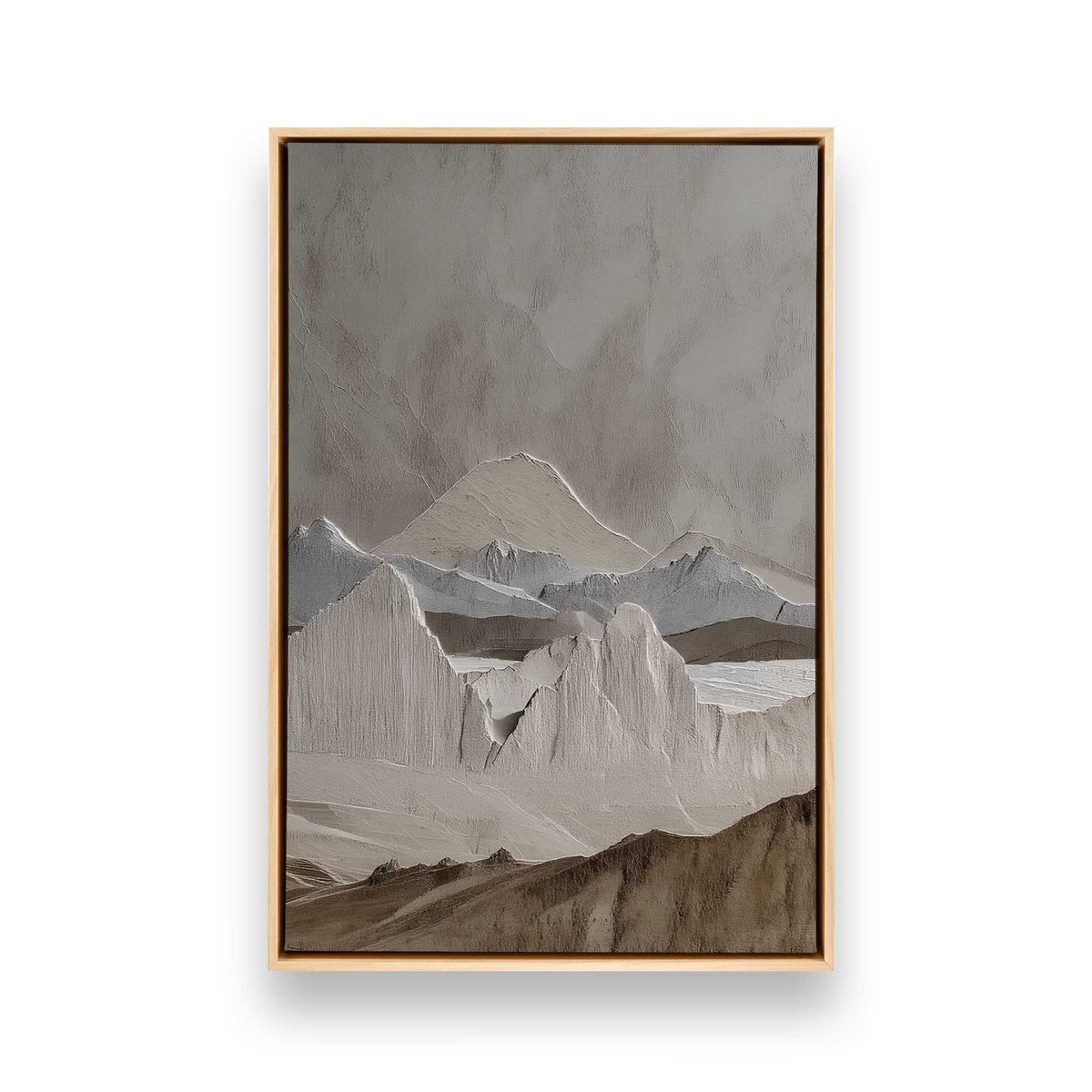 [Color:American Maple], Picture of art in a American Maple frame