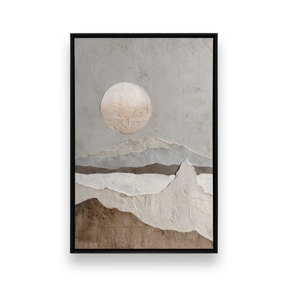 [Color:Satin Black], Picture of art in a Satin Black frame