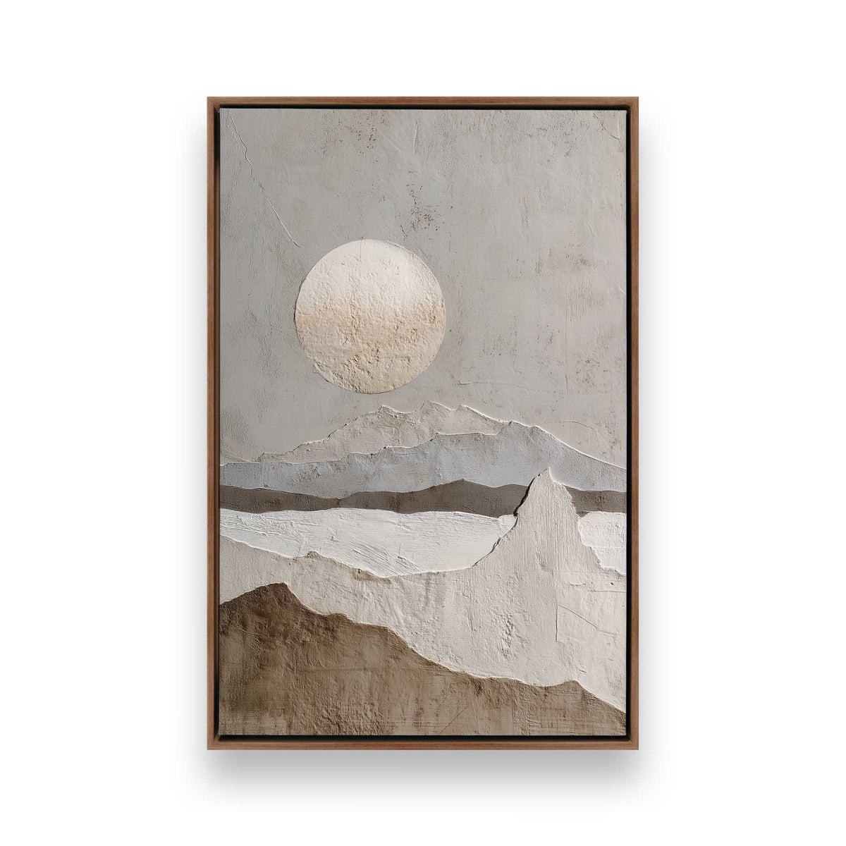 [Color:Walnut], Picture of art in a Walnut frame