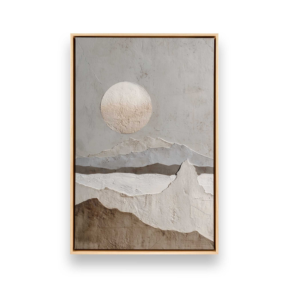 [Color:American Maple], Picture of art in an American Maple frame
