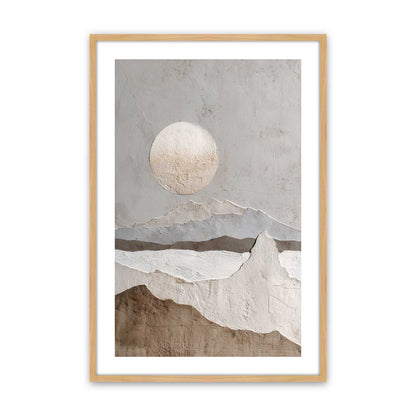 [Color:American Maple], Picture of art in an American Maple frame