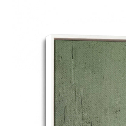 [Color:Opaque White], Picture of art in a White frame at an angle
