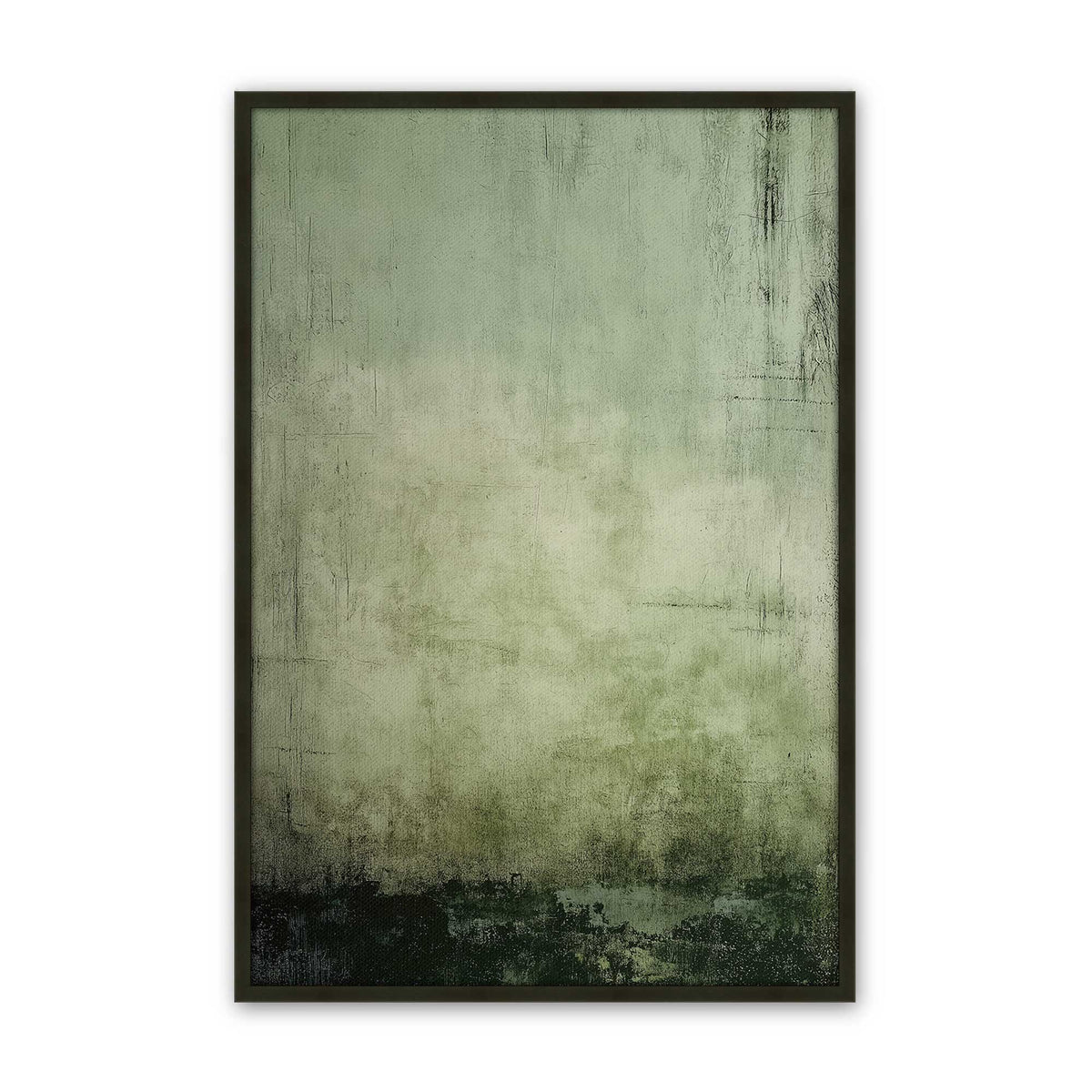 [Color:Satin Black], Picture of art in a Satin Black frame
