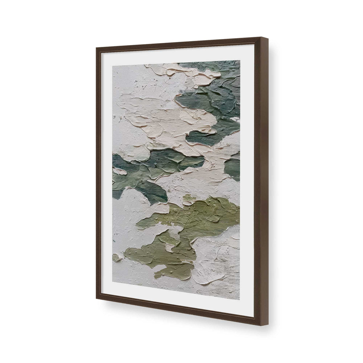 [Color:Belvinder Brown], Picture of art in a Belvinder Brown frame of the corner
