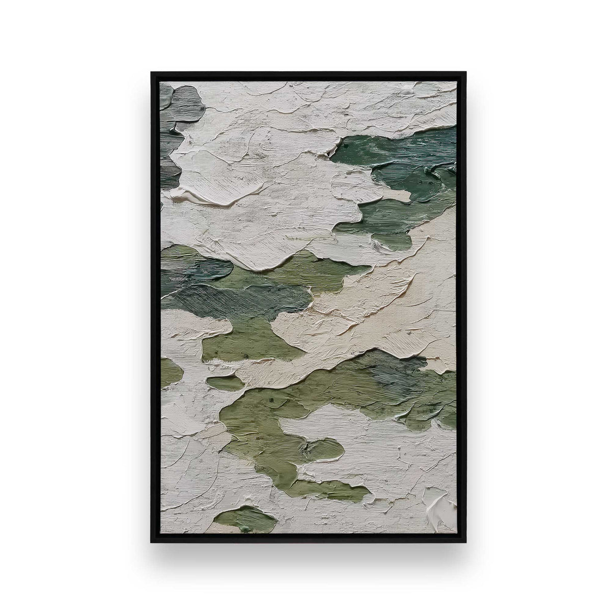 [Color:Satin Black], Picture of art in a Satin Black frame
