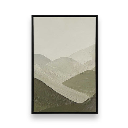 [Color:Satin Black], Picture of art in a Satin Black frame