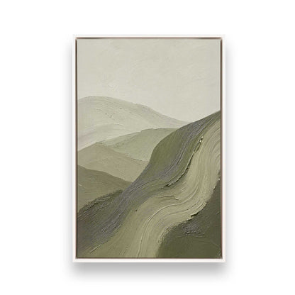 [Color:Opaque White], Picture of art in a White frame