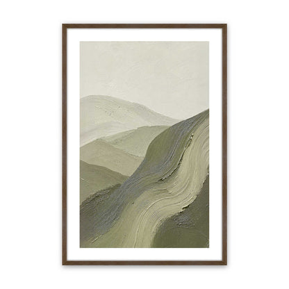 [Color:Walnut], Picture of art in a Walnut frame