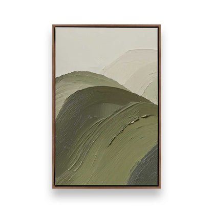 [Color:Walnut], Picture of art in a Walnut frame