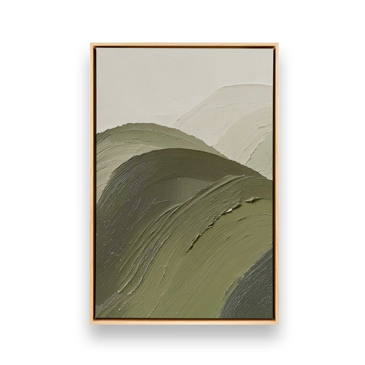[Color:American Maple], Picture of art in an American Maple frame
