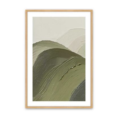 [Color:American Maple], Picture of art in an American Maple frame