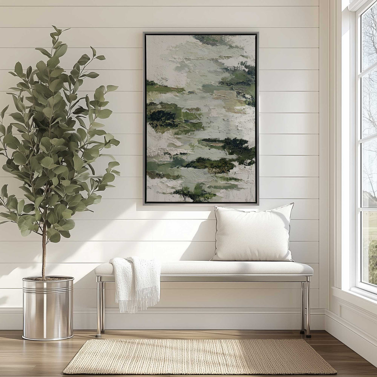 Picture of art in a room