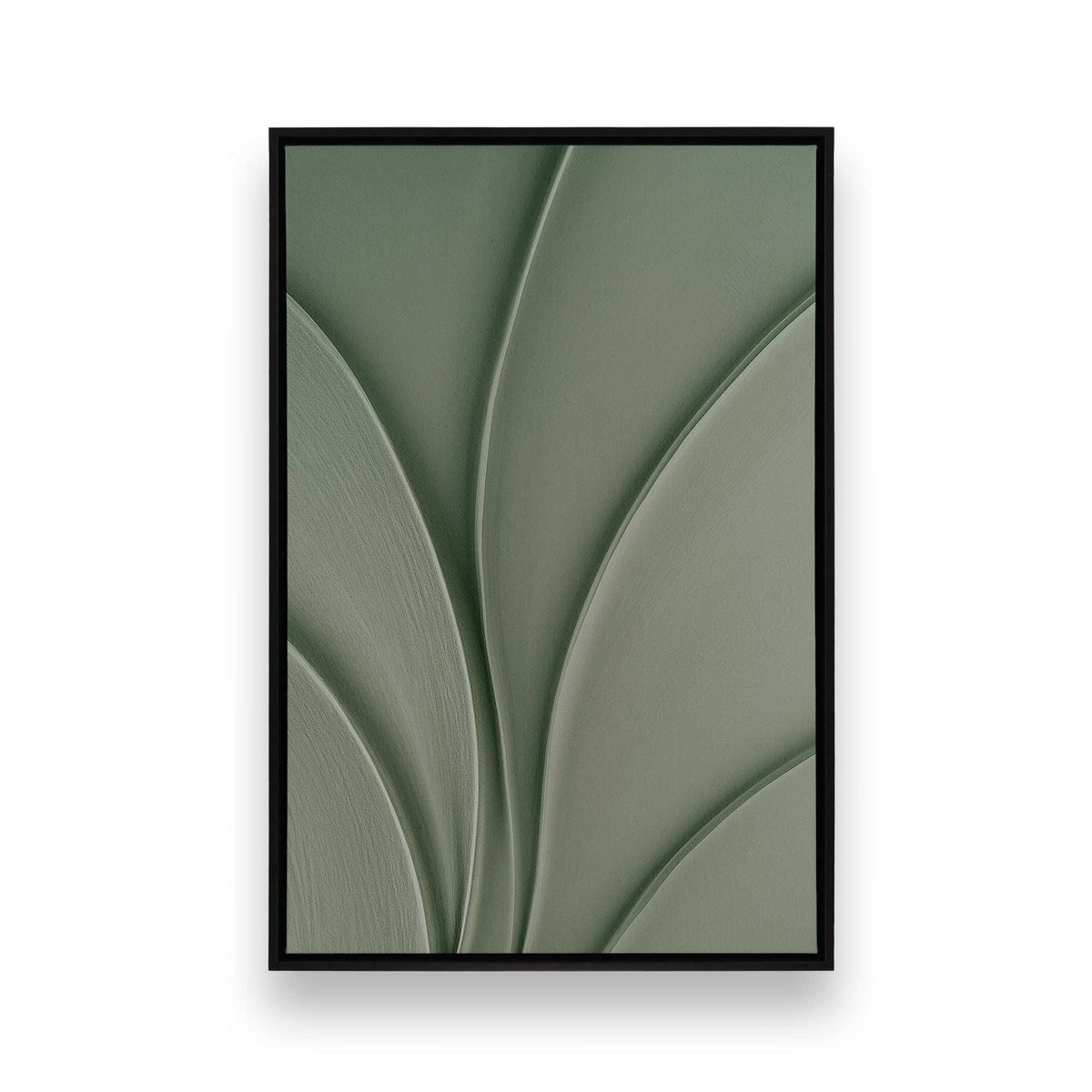 [Color:Satin Black], Picture of art in a Satin Black frame