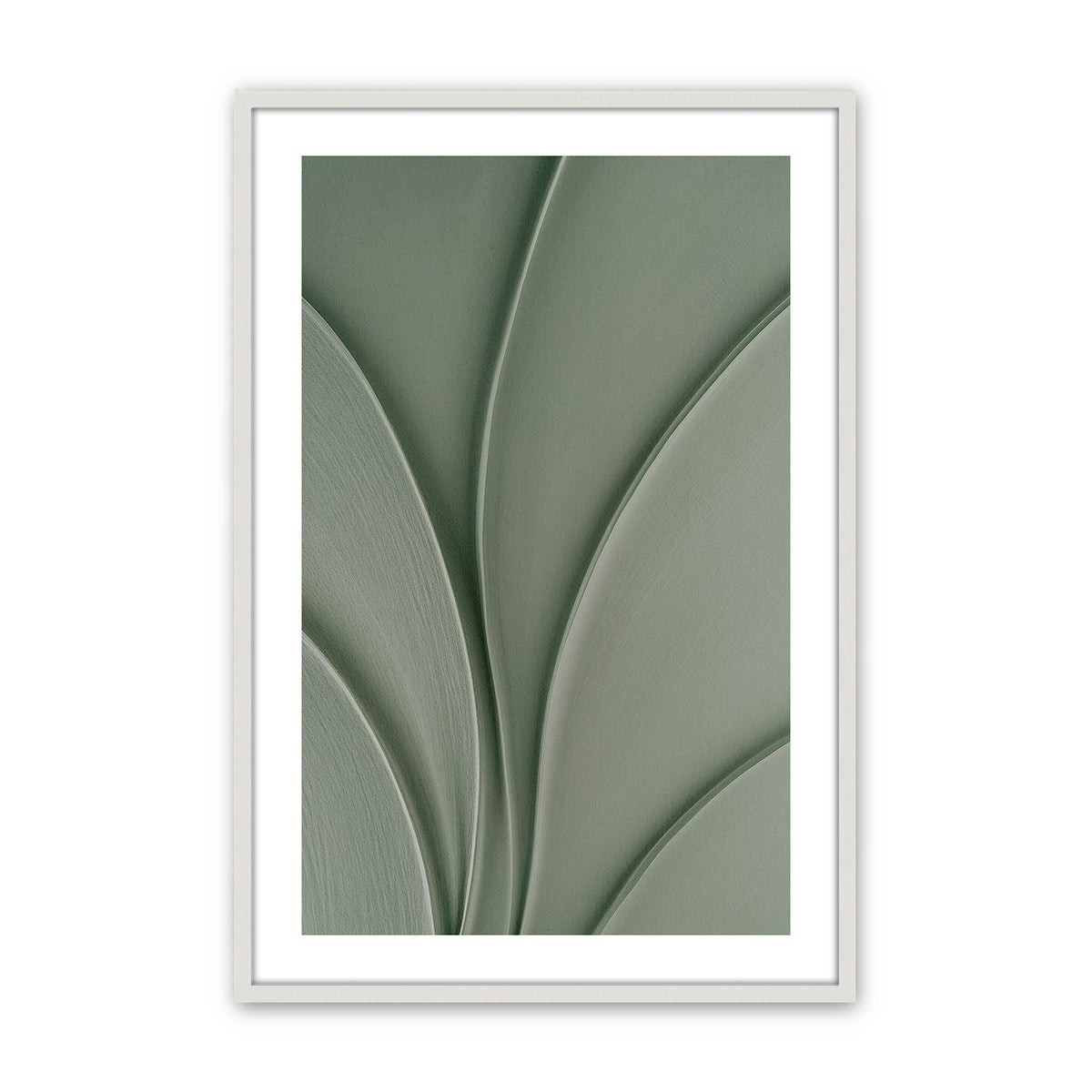 [Color:Opaque White], Picture of art in an Opaque White frame