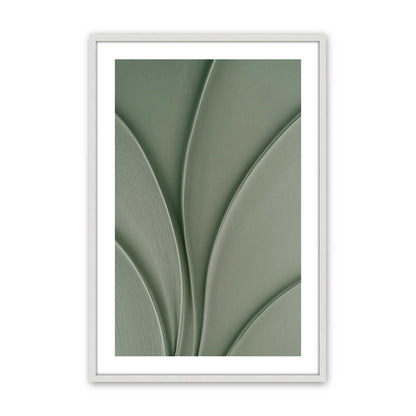 [Color:Opaque White], Picture of art in an Opaque White frame