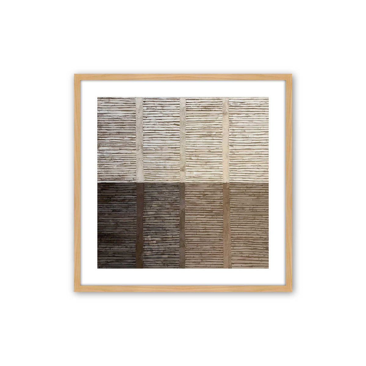 [Color:American Maple], Picture of art in an American Maple frame