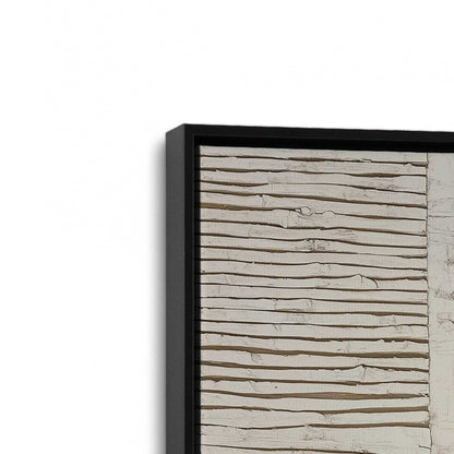 [Color:Satin Black], Picture of art in a Satin Black frame at an angle