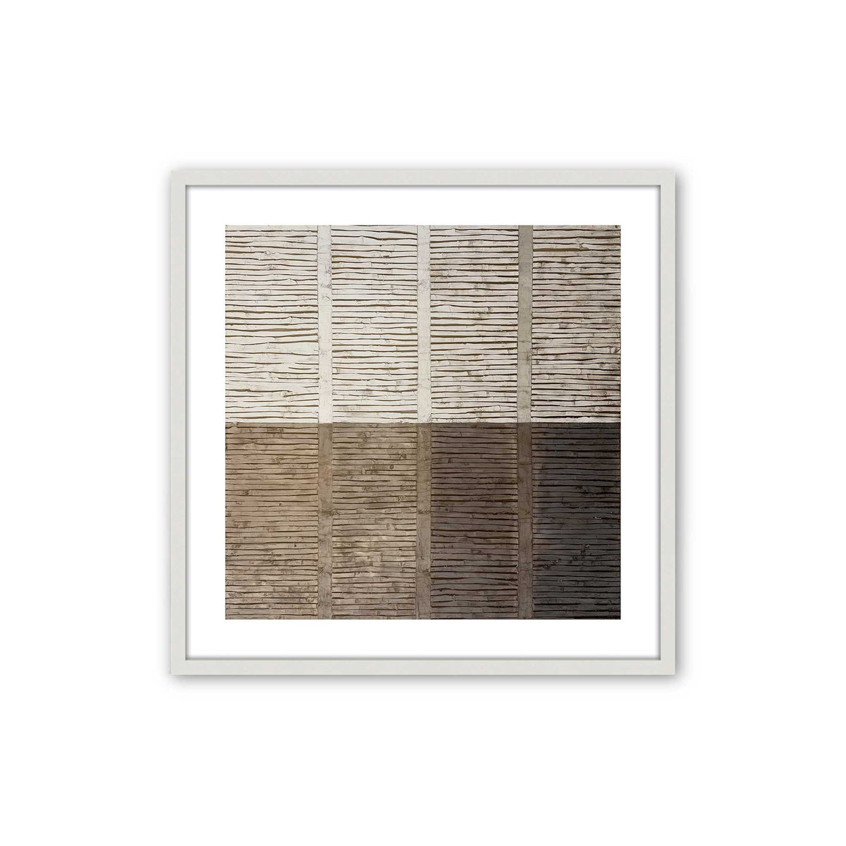 [Color:Opaque White], Picture of art in an Opaque White frame