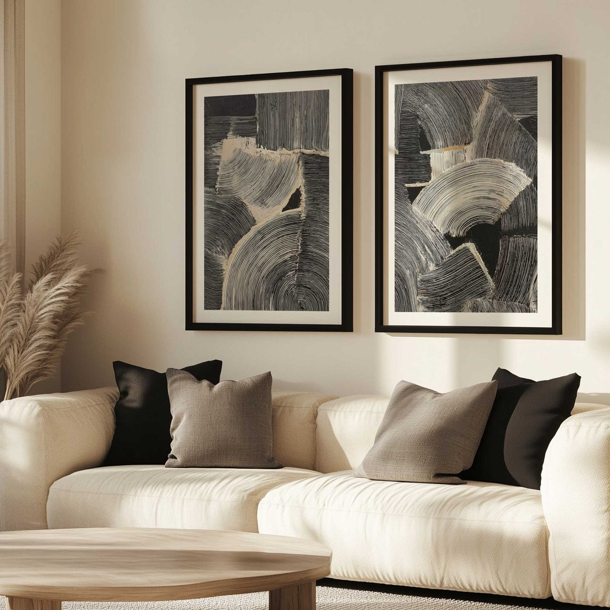 [Color:Belvinder Brown], Picture of art in a Belvinder Brown frame