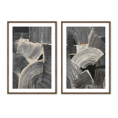 [Color:Walnut], Picture of art in a Walnut frame
