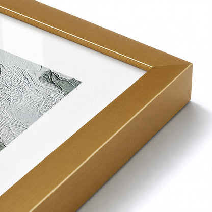 [Color:Polished Gold], Picture of art in a Polished Gold frame of the corner