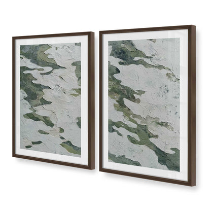 [Color:Belvinder Brown], Picture of art in a Belvinder Brown frame at an angle