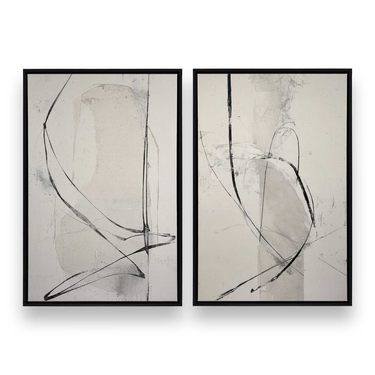 [Color:Satin Black], Picture of art in a Satin Black frame
