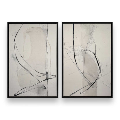 [Color:Satin Black], Picture of art in a Satin Black frame