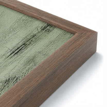 [Color:Walnut], Picture of art in a Walnut frame of the corner