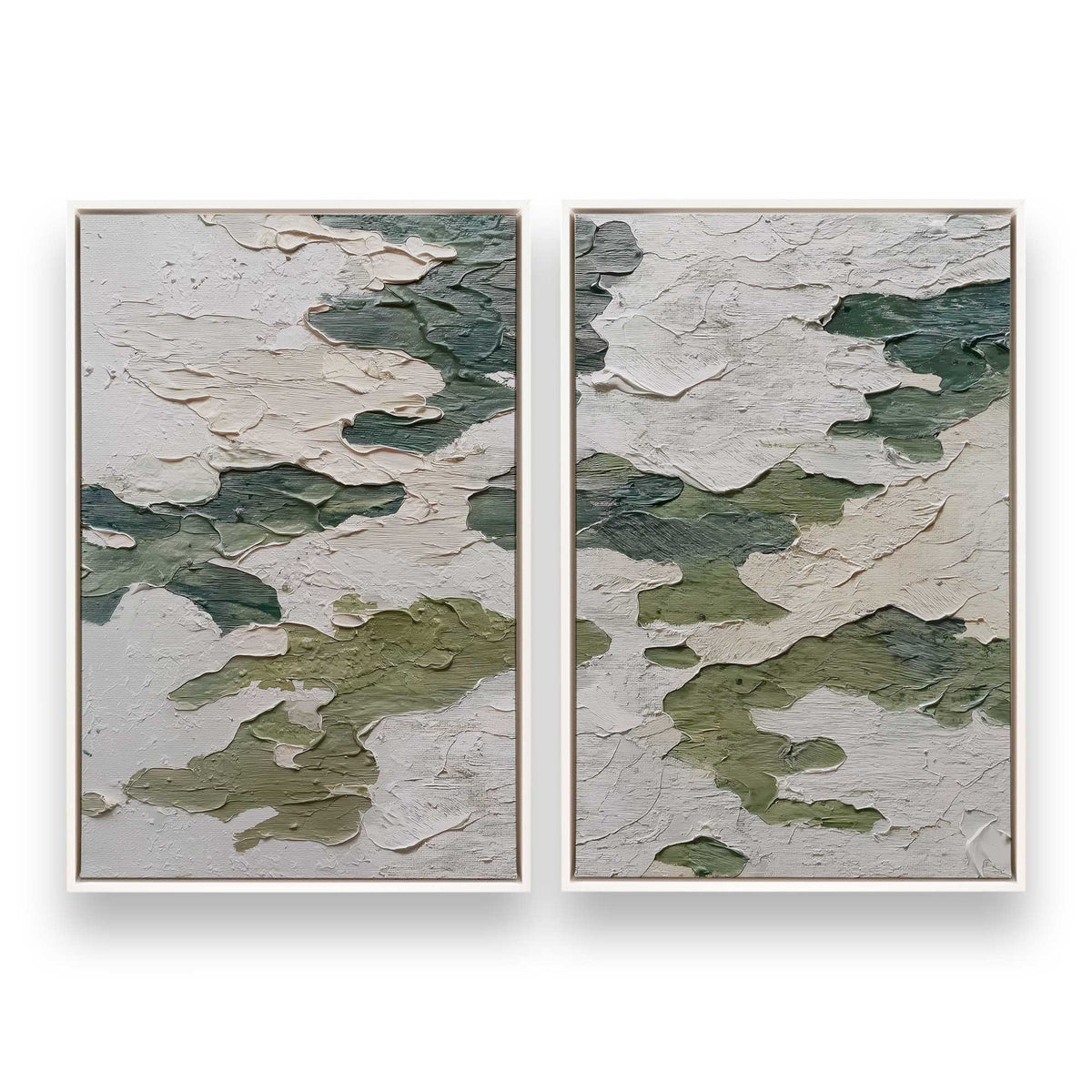 [Color:Opaque White], Picture of art in a White frame