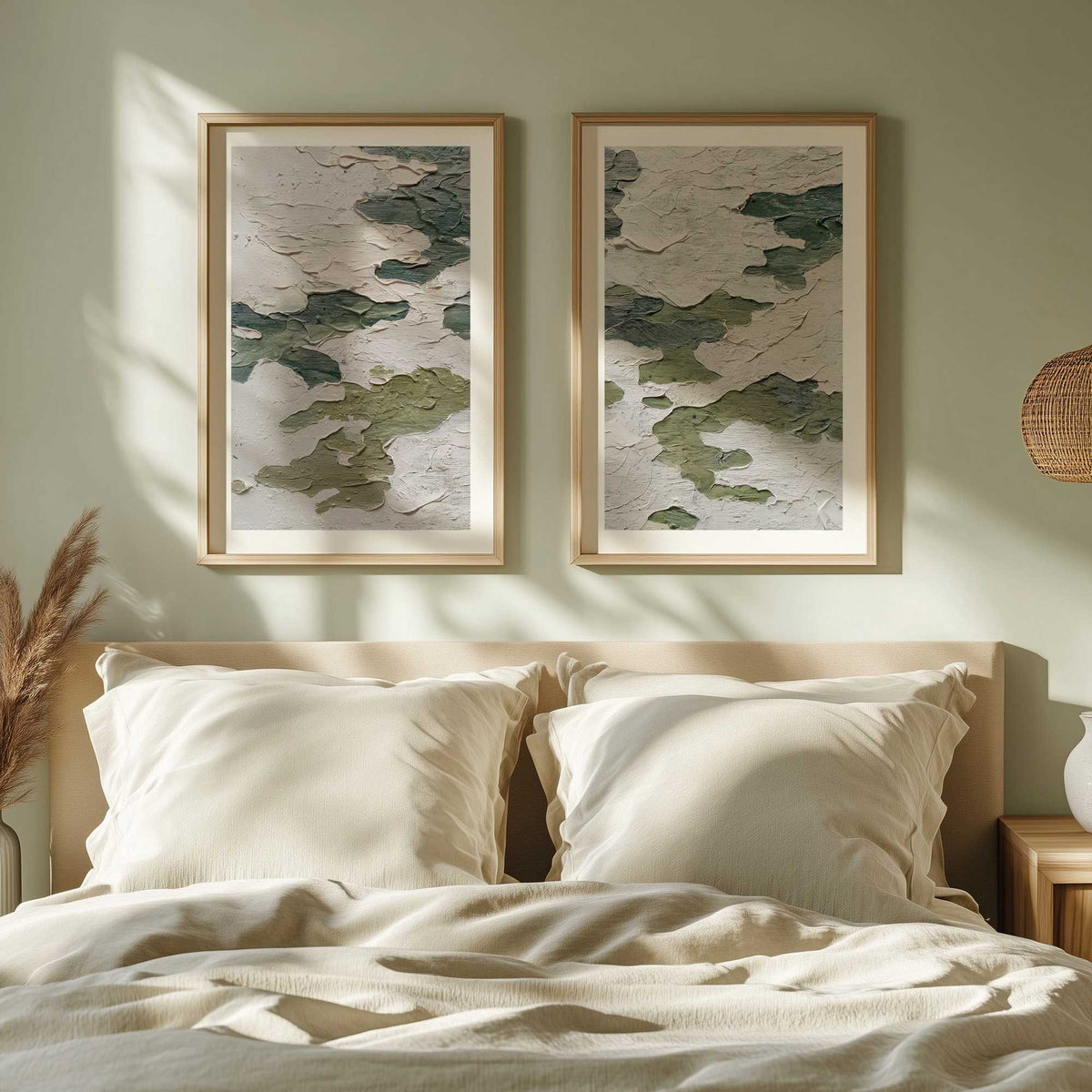 [Color:American Maple], Picture of art in a American Maple frame