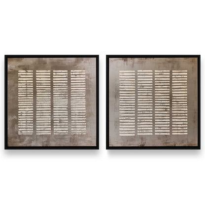 [Color:Satin Black], Picture of art in a Satin Black frame