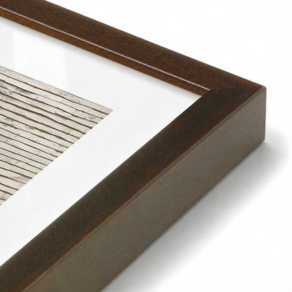 [Color:Belvinder Brown], Picture of art in a Belvinder Brown frame of the corner