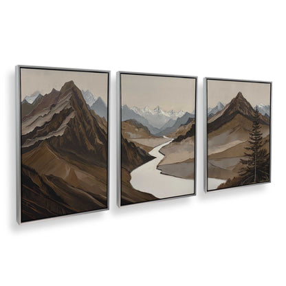 [Color:Polished Chrome], Picture of art in a Polished Chrome frame at an angle